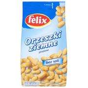 Inne przekąski suche - Intersnack Poland Sp. z o.o. Orzeszki ziemne Felix prażone bez soli 380 g - miniaturka - grafika 1