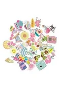 Zabawki kreatywne - Naklejki winylowe lato 4-5cm 50szt - miniaturka - grafika 1