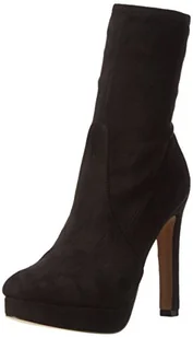 ALDO Damskie kozaki Druwen z krótką cholewką, czarny - czarny Black 98-42.5 EU - Kozaki damskie - miniaturka - grafika 1