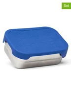 Sztućce dla dzieci - Ergobag 2-częściowy zestaw w kolorze niebieskim - 17 x 6 x 12 cm - miniaturka - grafika 1