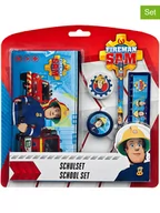 Zestawy szkolne - Feuerwehrmann Sam 5-częściowy zestaw "Strażak Sam" ze wzorem - miniaturka - grafika 1