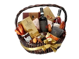 Kosz Delikatesowy Wielka Noc - Zestawy upominkowe - miniaturka - grafika 1