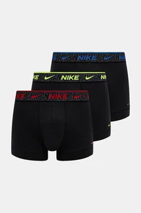 Nike bokserki 3-pack męskie kolor czarny 0000KE1008 - Majtki męskie - miniaturka - grafika 1