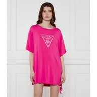 Koszulki i topy damskie - Guess T-shirt Coulisse Relaxed fit - miniaturka - grafika 1