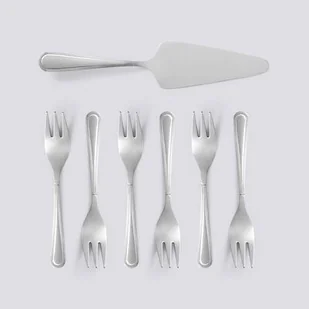 Komplet do ciasta Verona 7 elementów AMBITION - Zestawy sztućców - miniaturka - grafika 1