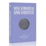 Czasopisma - Notae Numismaticae Zapiski Numizmatyczne - miniaturka - grafika 1