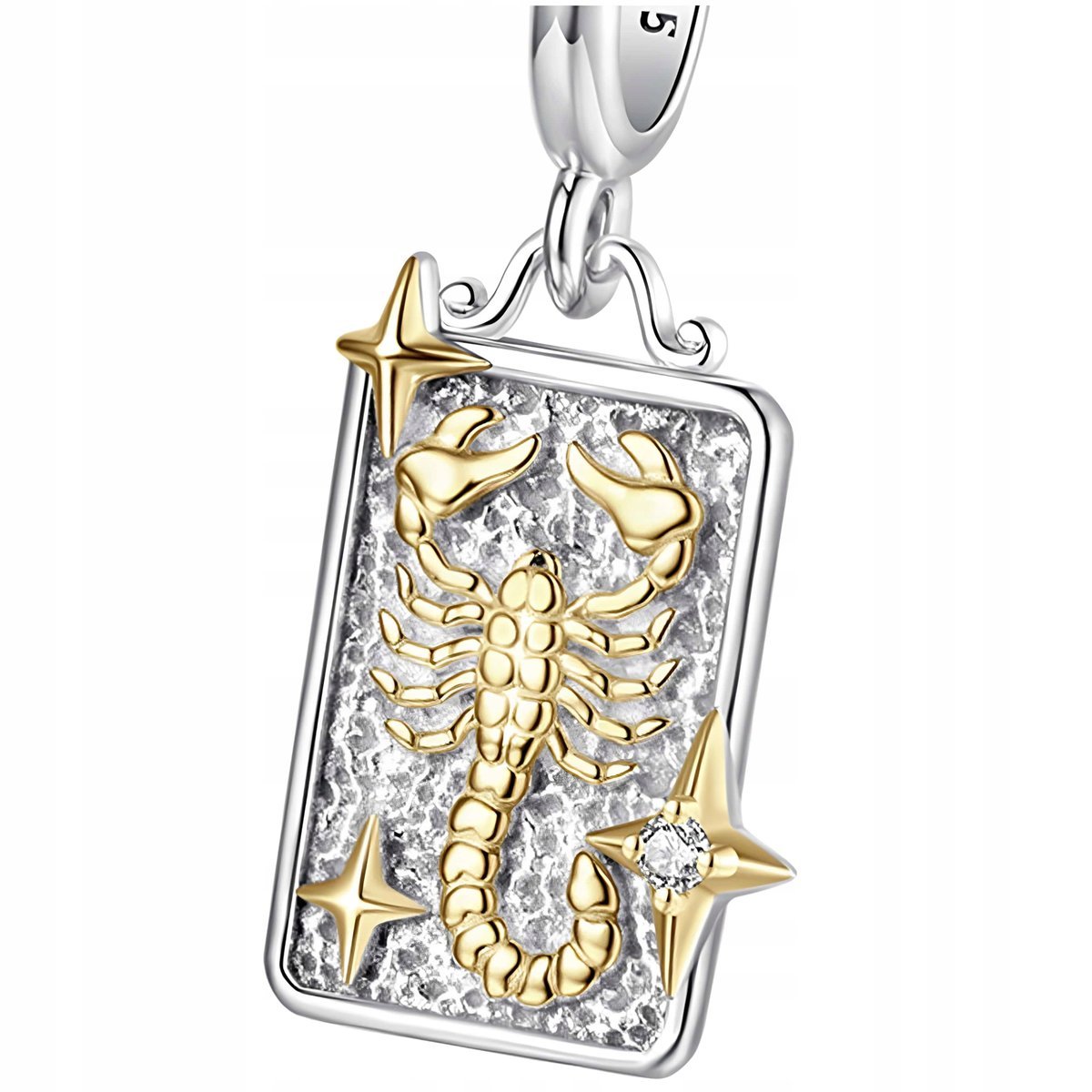 Charms Zawieszka Charms Znak Zodiaku Skorpion Srebro 925 Charmsy Trusky