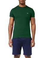 Koszulki męskie - Lacoste Męski T-shirt - miniaturka - grafika 1