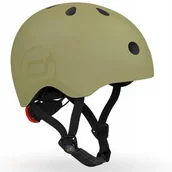 Kaski rowerowe - Kask rowerowy Scoot & Ride S-m Olive - miniaturka - grafika 1