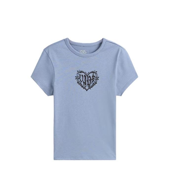 T-shirt Damski VANS barbed Heart Tee Glacial Slate VN000W25FOI1 XS