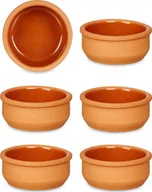 Miski i półmiski - Madam Stoltz Naczynie gliniane, miska ze szkliwionym wnętrzem, brązowe - miniaturka - grafika 1