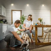 Oprawy, klosze i abażury - Briloner Oprawa wpuszczana LED Klira, nikiel, Ø 9 cm, obrotowa, zestaw 3 sztuk - miniaturka - grafika 1