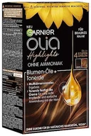 Farby do włosów i szampony koloryzujące - Garnier Olia Farba do Włosów, Brązowy, 224 g - miniaturka - grafika 1