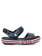Buty dla chłopców - Crocs Sandały BAYABAND SANDAL 205400-4CC Granatowy - miniaturka - grafika 1