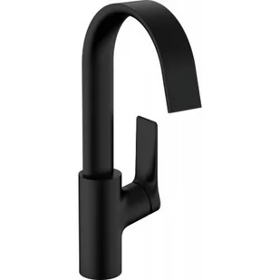 Hansgrohe 75032670 Vivenis Jednouchwytowa bateria umywalkowa 210 z obrotow$260 wylewk$261 bez kompletu odp$262ywowego czarny matowy - Baterie umywalkowe - miniaturka - grafika 1