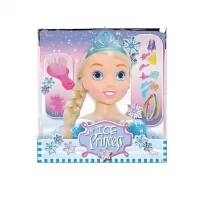 Smily Molly Lalka głowa do czesania BD1369 - Akcesoria dla lalek - miniaturka - grafika 2