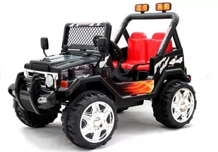 LEANToys   Auto na akumulator S618 EVA Czarny - Pojazdy elektryczne dla dzieci - miniaturka - grafika 1