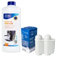 Akcesoria i części do ekspresów do kawy - Zestaw Philips - Filtr Philips Intenza+ CA6702 2szt, Uniwersalny Odkamieniacz Aqualogis 1L - miniaturka - grafika 1