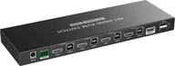 Przełączniki KVM - Kabel PremiumCord PREMIUMCORD HDMI switch, 4K@60Hz HDMI2.0 KVM 4:1, s dálkovým ovladačem - miniaturka - grafika 1