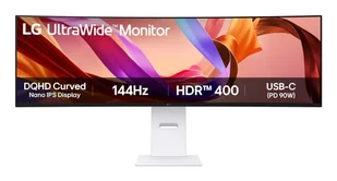 LG 49U950A-W 49" Dual QHD LED Czarny Biały - Monitory - miniaturka - grafika 1