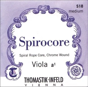 Thomastik Einzelsaite für Viola 4/4 Spirocore - D-Saite Spiralkern Aluminium umsponnen, weich 637109 - Akcesoria do instrumentów smyczkowych - miniaturka - grafika 1
