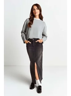 Rich & Royal Bluza w kolorze szarym - Bluzy damskie - miniaturka - grafika 1