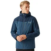 Kurtki męskie - Kurtka męska Regatta Wentwood IX 3w1 z membraną wodoodporna niebieska -S - miniaturka - grafika 1