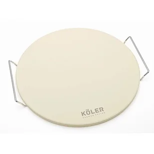 Kamień do pizzy KOLER Kordierytowy 38 cm - Akcesoria do grilla - miniaturka - grafika 1