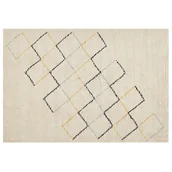 Dywany - Dywan bawełniany 140 x 200 cm beżowy TEZPUR - miniaturka - grafika 1