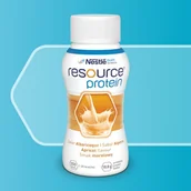 Żywienie medyczne - Nestle 8x Resource Protein smak morelowy 200 ml - miniaturka - grafika 1