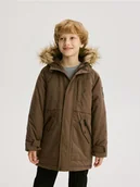 Kurtki i płaszcze dla chłopców - Reserved - Kurtka z kapturem - ciemnobrązowy - miniaturka - grafika 1