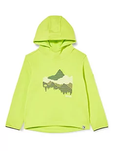 Regatta Unisex dziecięca bluza dziecięca Highton Exol z ciepłym spodem dzianinowa kurtka z tkaniny strech ElectricLime 7-8 - Kurtki i płaszcze dla dziewczynek - miniaturka - grafika 1