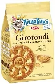 Mulino Bianco Mulino Bianco Girotondi - Kruche ciasteczka z cukrem (350 g) 7DF3-2228A0_20jj204 - Ciastka - miniaturka - grafika 1