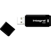 Nośniki danych - Integral Pamięć USB INTEGRAL 16GB USB 2,0 czarna  INFD16GBBLK - miniaturka - grafika 1