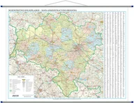 Atlasy i mapy - EkoGraf Województwo dolnośląskie mapa ścienna 1:200 000 - miniaturka - grafika 1