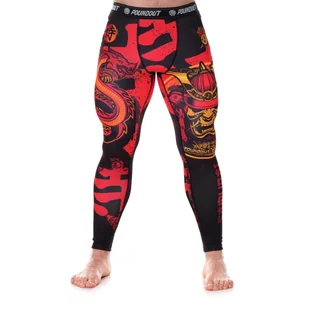 Poundout Legginsy Sportowe Męskie Samurai - Kimona, stroje i obuwie - miniaturka - grafika 1