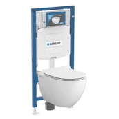 Stelaże i zestawy podtynkowe do WC - Zestaw Podtynkowy WC Geberit Duofix Sigma Senti Costano - miniaturka - grafika 1
