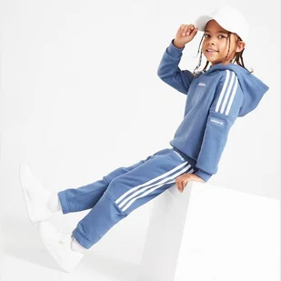 ADIDAS KOMPLET LOCK UP BDGE SUIT BLU/WHT SUIT NIEBIESKI HR7271 - adidas - Dresy damskie - miniaturka - grafika 1