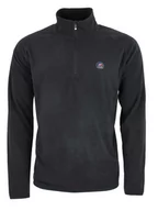 Odzież trekkingowa męska - Peak Mountain Bluza polarowa "Cafinor" w kolorze czarnym - miniaturka - grafika 1