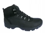 Buty trekkingowe męskie - Wojas 24029-71 trekking wysoki czarny skóra 41 - miniaturka - grafika 1