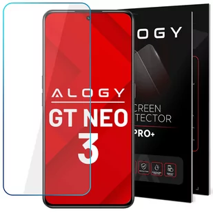 Szkło hartowane 9H Alogy ochrona na ekran do Realme GT Neo 3 - Szkła hartowane na telefon - miniaturka - grafika 1