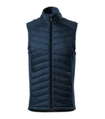 Garnitury - Męska kamizelka CROSS z wodoodpornym wykończeniem Granatowa 3XL - miniaturka - grafika 1