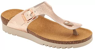 Scholl BOA WIDOK Kapcie Japonki, Różowe złoto, 38 EU - Kapcie damskie - miniaturka - grafika 1