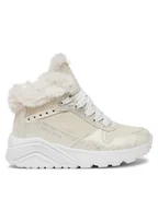 Buty dla chłopców - Skechers Botki Uno Lite - Comfurt Collar 310396L/NAT Écru - miniaturka - grafika 1