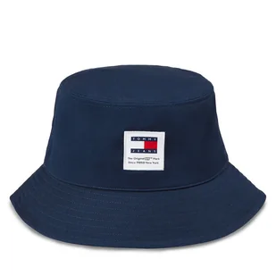 Kapelusz Tommy Jeans Tjm Modern Patch Bucket Hat AM0AM12018 Granatowy - Czapki męskie - miniaturka - grafika 1