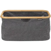 Kosze na bieliznę - Kosz na pranie BRABANTIA 232725 40L Ciemnoszary - miniaturka - grafika 1