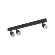Lampy sufitowe - Top lampa sufitowa (spot) 3-punktowa czarna 4762 - miniaturka - grafika 1