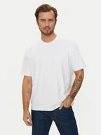 Koszulki męskie - Guess Jeans T-Shirt M4YI44 K8FQ4 Biały Regular Fit - miniaturka - grafika 1