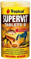 Pokarm dla ryb - Tropical Supervit Tablets B 250ml/1000szt. 20634 - miniaturka - grafika 1