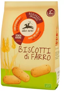 Alce Nero CIASTKA ORKISZOWE Z WITAMINĄ B1 DLA DZIECI BIO 250 g - - Zdrowa żywność - miniaturka - grafika 1